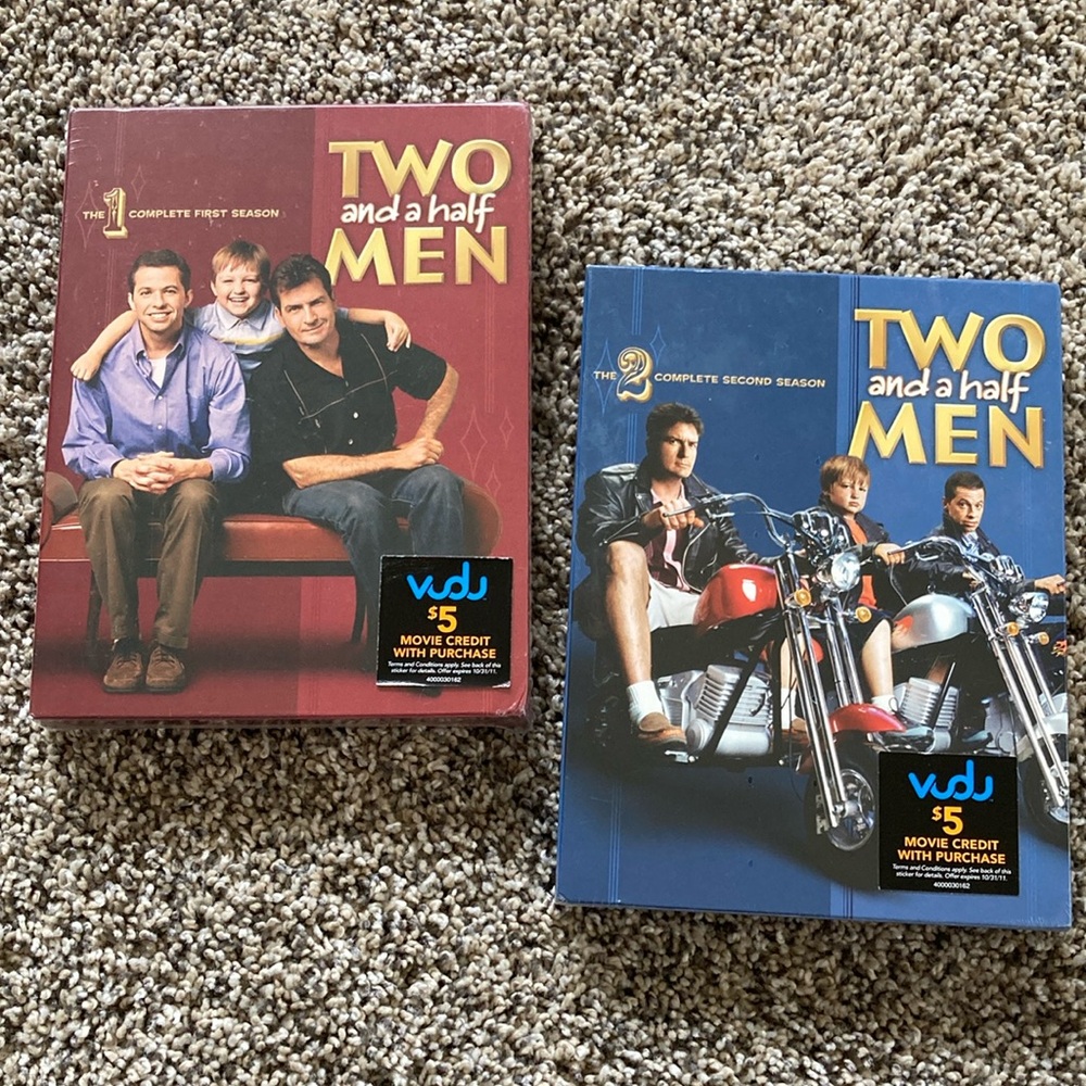 Two and a Half Men DVD Set - Seasons 1 & 2